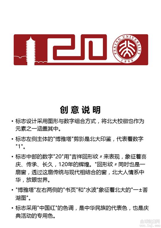北京大学120周年校庆标识和口号投票启动