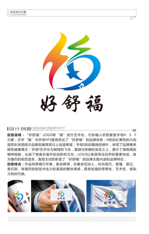 2019年海南好舒福品牌logo征集揭晓