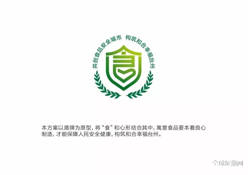 食安台州logo征集揭晓公示