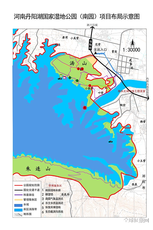 淅川禁钓区地图图片